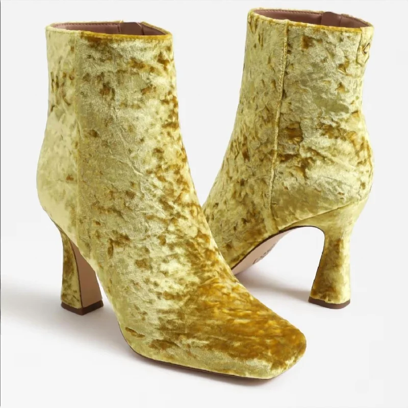 Emma Boot In Yellow