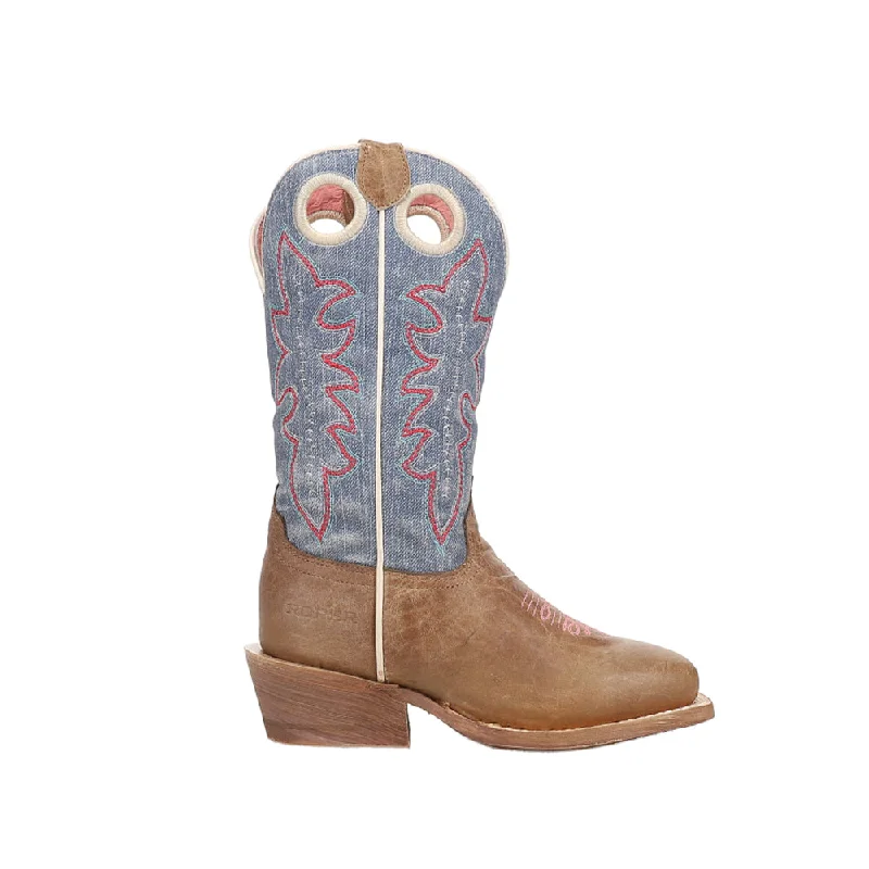 Ride 'em Cowgirl Square Toe Cowboy Boots (Little Kid)