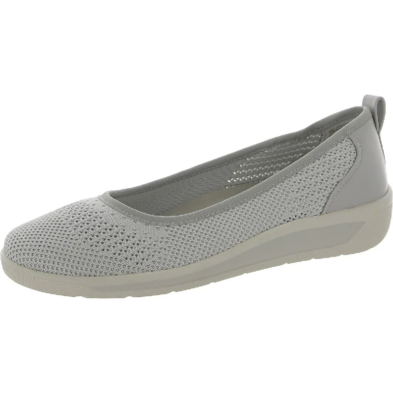 Chrissy Womens Flat Slip On Ballet Flats