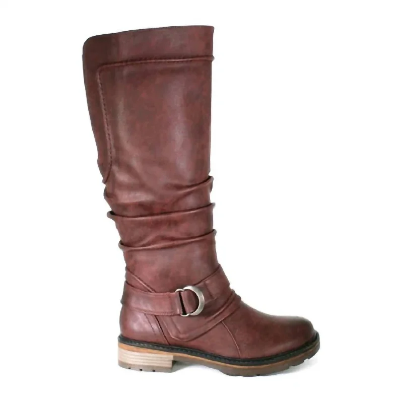 Women's Fiona 3 Tall Boots In Bordeaux