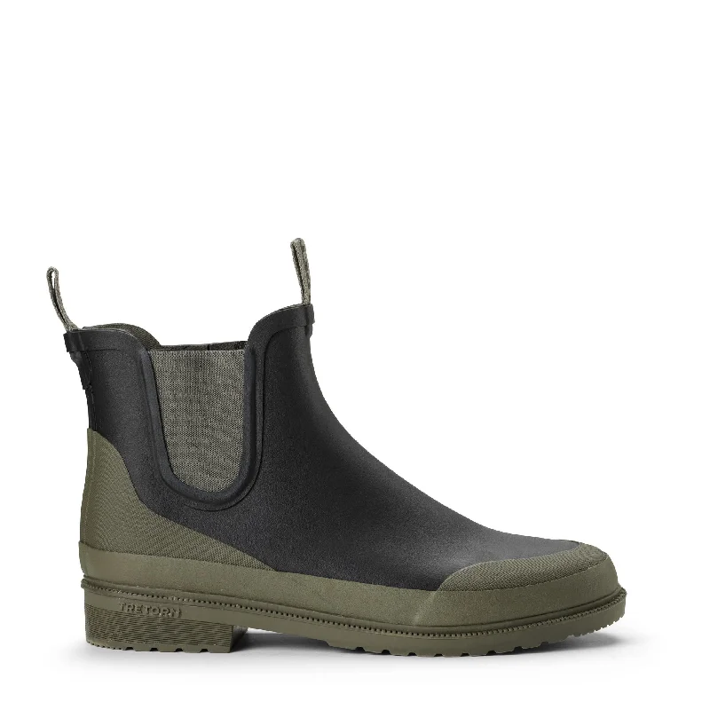 Chelsea Off Road Boot (Black + Green)