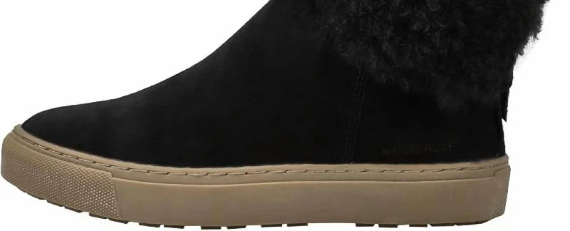 Women's Devon Waterproof Boots In Suede/teddy Fur