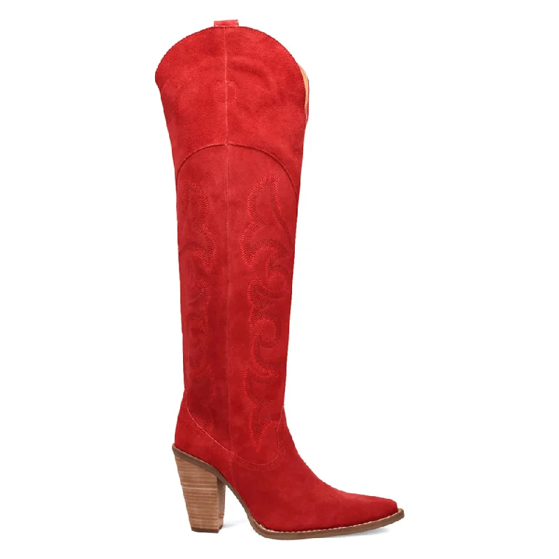 Primadonna Embroidered Snip Toe Zippered Cowboy Boots