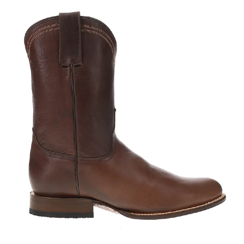 Rancher Zip Round Toe Cowboy Boots