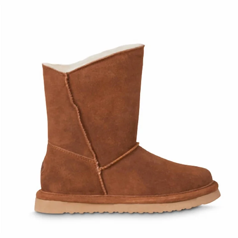 Women's Ewey Boots In Chestnut