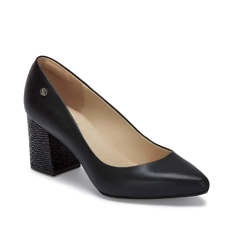 Andrea Block Heel Pumps