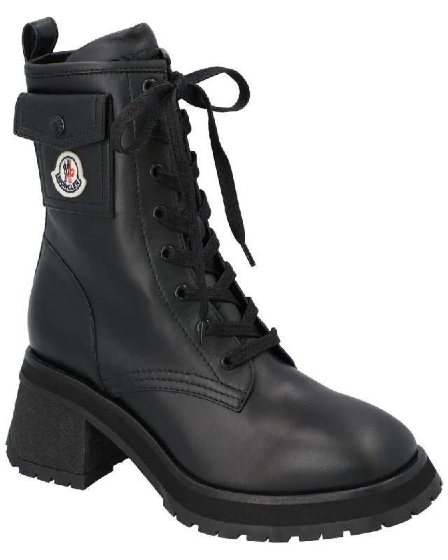 Moncler Gigi Leather Boot