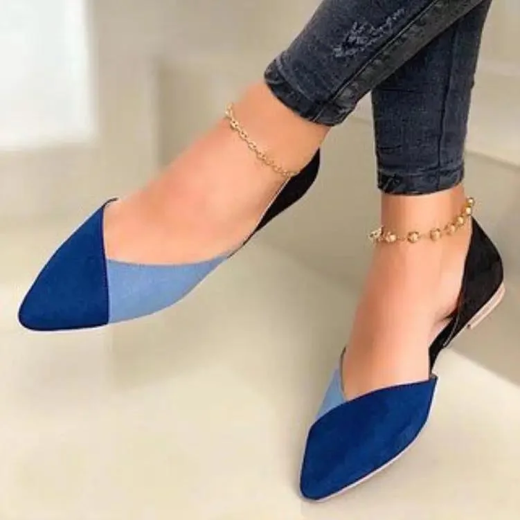 New arrival women flats beautiful and fashion shoes low heel ballerina