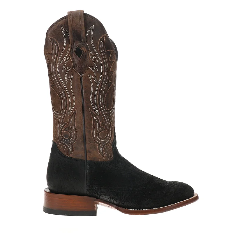 River Horse Round Toe Cowboy Boots