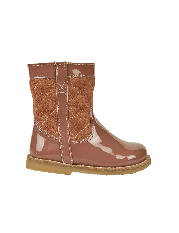 Lorride Boot - Rose Clay Patent