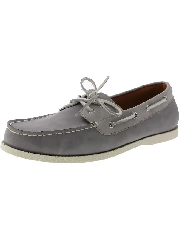 Brazen Mens Slip On Moc Toe Loafers