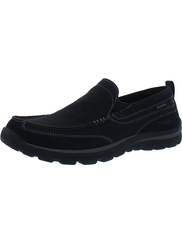 Mens Slip-On Relaxed Fit Loafers