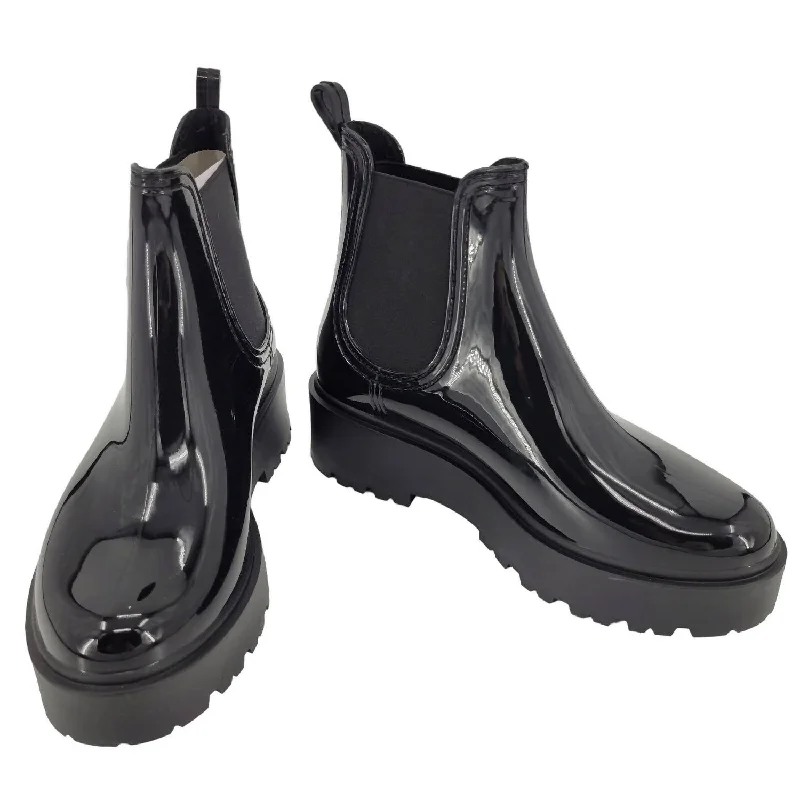 Women's Penny Boots In Black