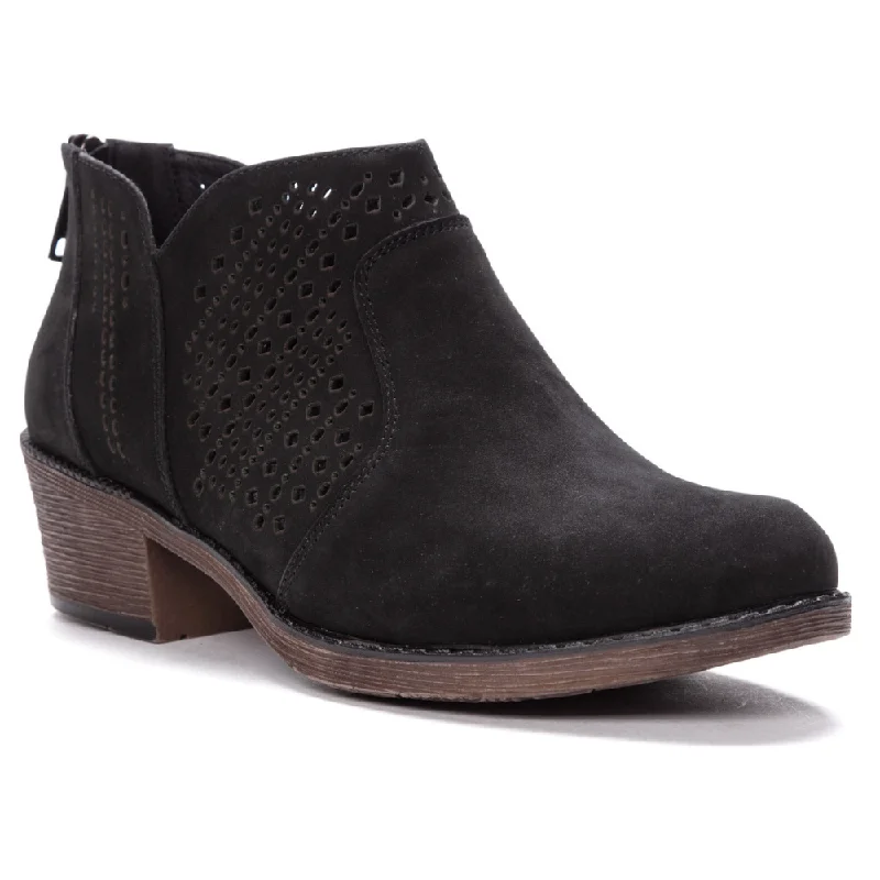 Propet Remy Black Nubuck Bootie (Women's)