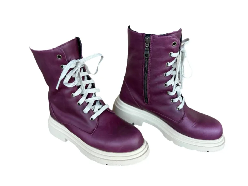 Women's Ziggy Boots In Bordo