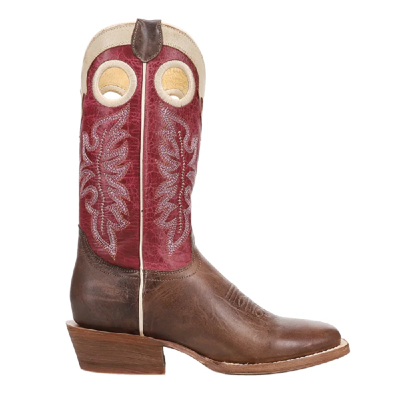 Ride 'em Cowgirl Embroidered Square Toe Cowboy Boots