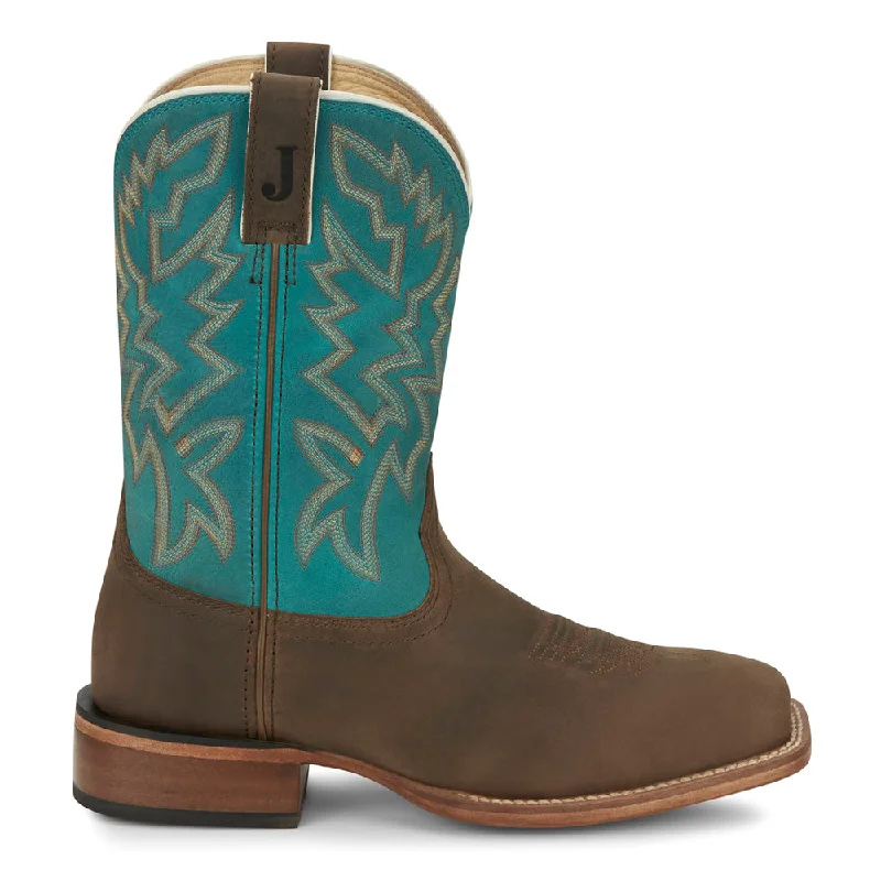 Jackpot 11 inch Wide Square Toe Cowboy Boots