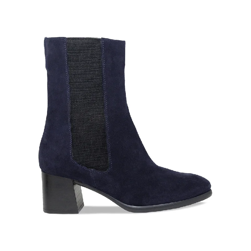 Fern: Navy Suede