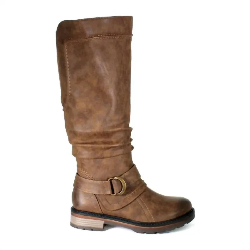 Women's Fiona 3 Tall Boots In Dark Tan