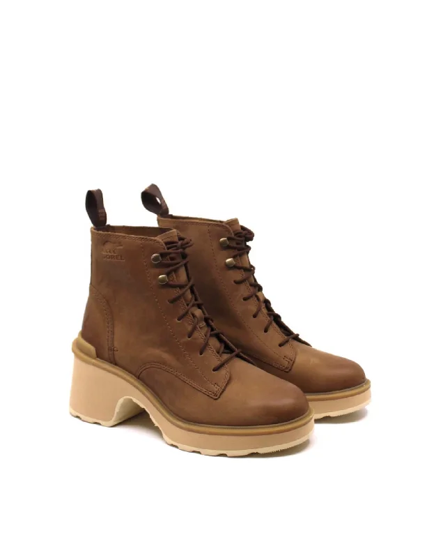 Hi-Line Lace Up Boot In Umber/ceramic