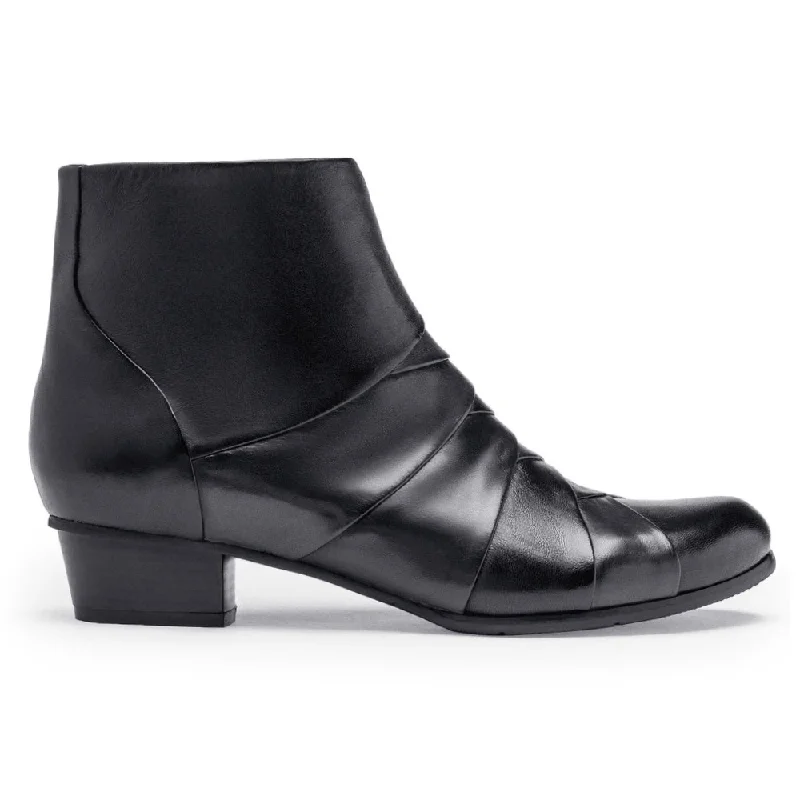 Regarde Le Ciel Stefany 172 Black/Navy/Piombo Bootie (Women's)