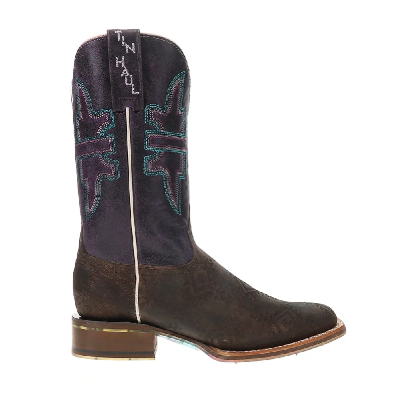 Sizzling Aztec Square Toe Cowboy Boots