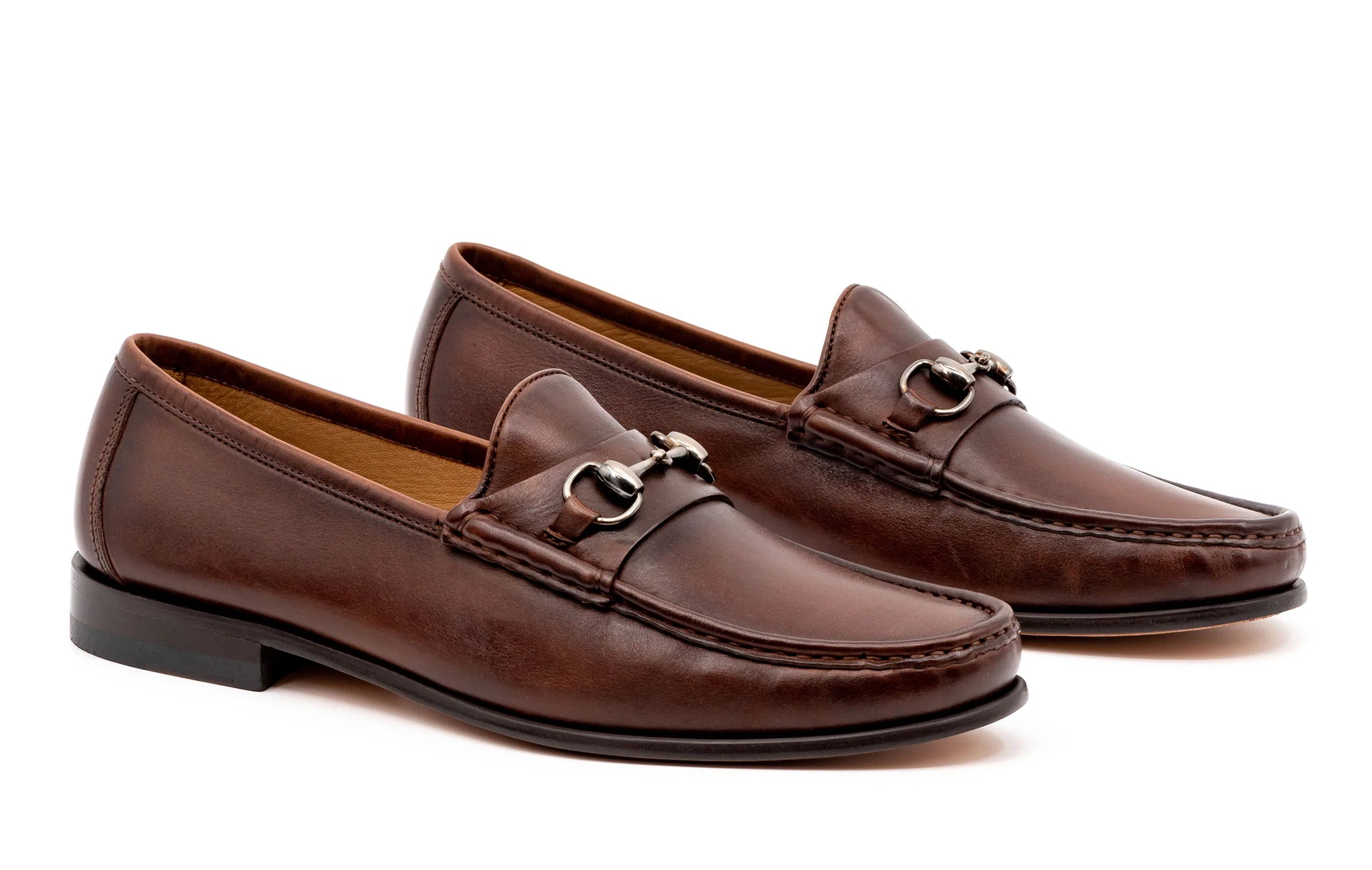 Addison Horse Bit Loafer (Chocolate)