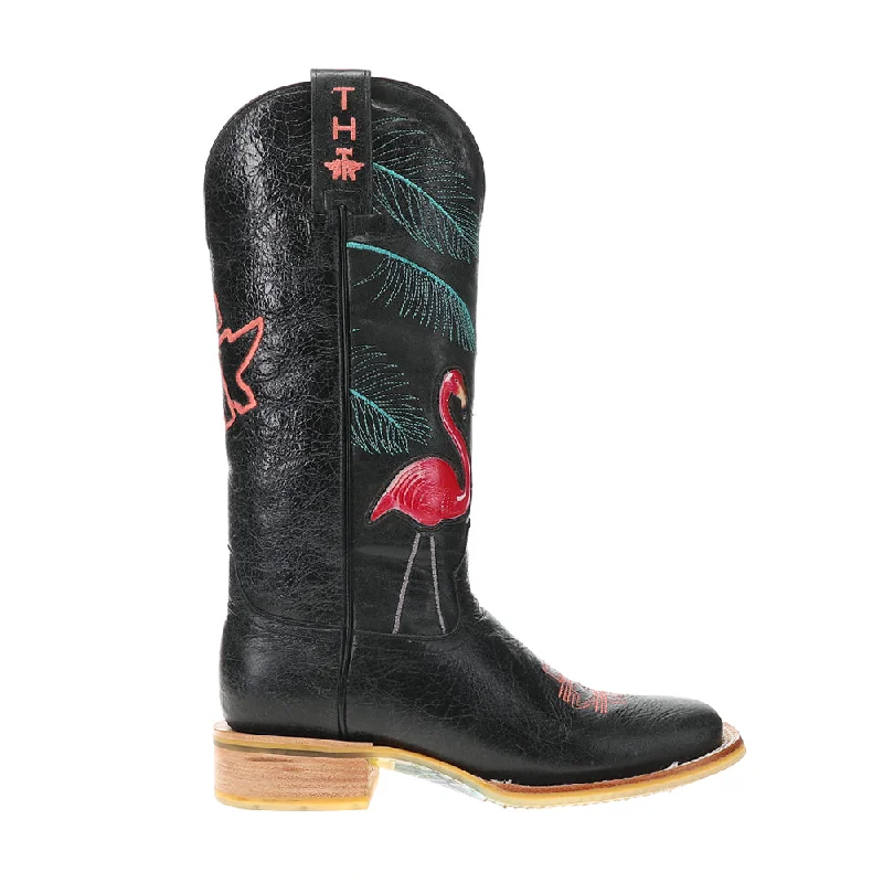 Flamingo Square Toe Cowboy Boots