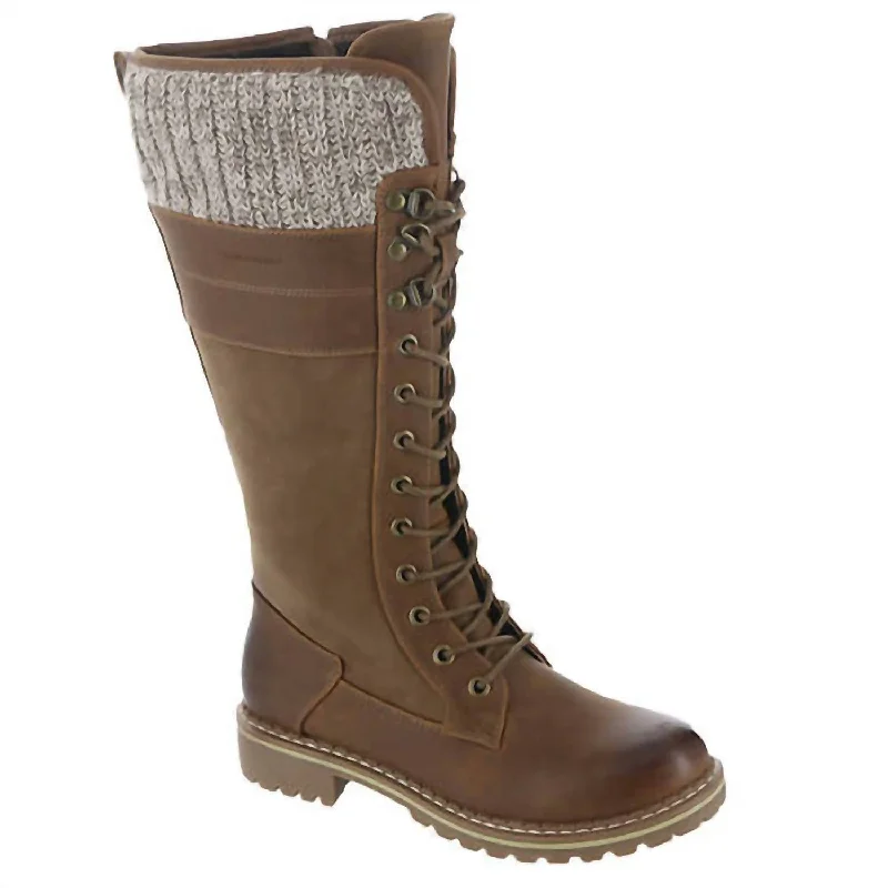 Women's Lucy Tall Boots In Tan