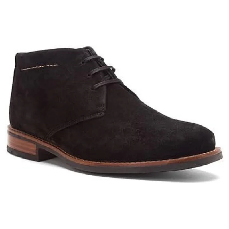 Wolky Cayenne Black Leather Chukka Boot (Men's)