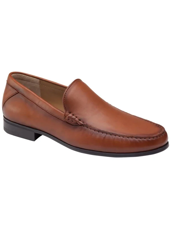 Hawkins Mens Leather Venetian Loafers