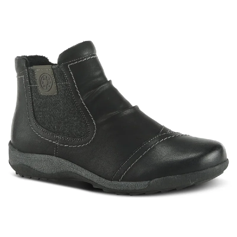 Spring Step Relife Atella Black Bootie (Women's)