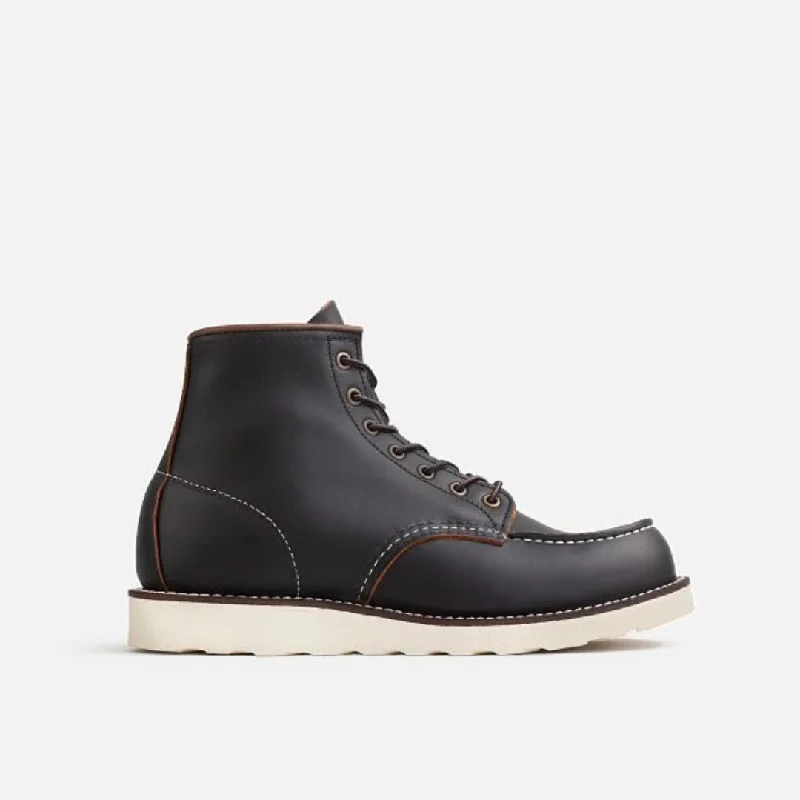 Men's Classic Moc Toe Boot (Black)