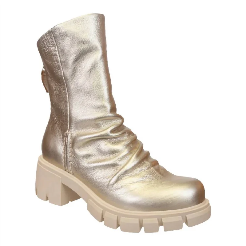 Protocol Boot In Gold