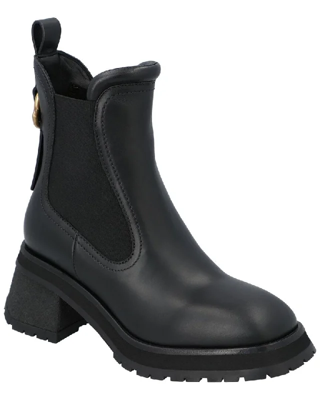 Moncler Gigi Leather Boot