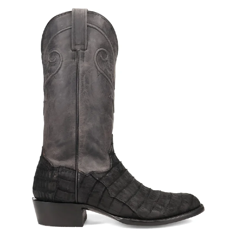 Makara Alligator Round Toe Cowboy Boots