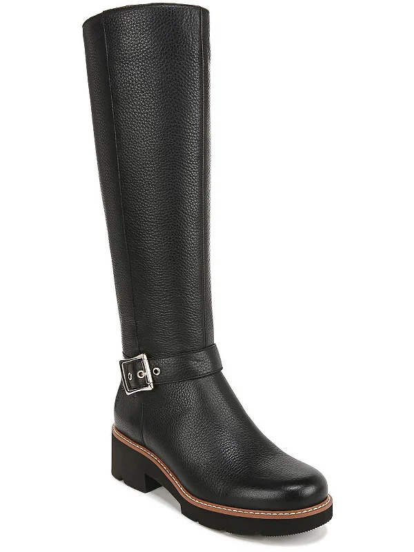 Darry Tall Womens Belted Water Repellent Knee-High Boots