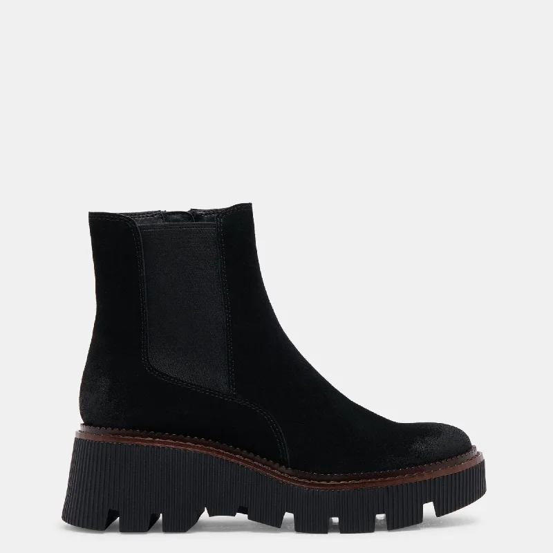 Emmet H2o Boots Onyx Suede