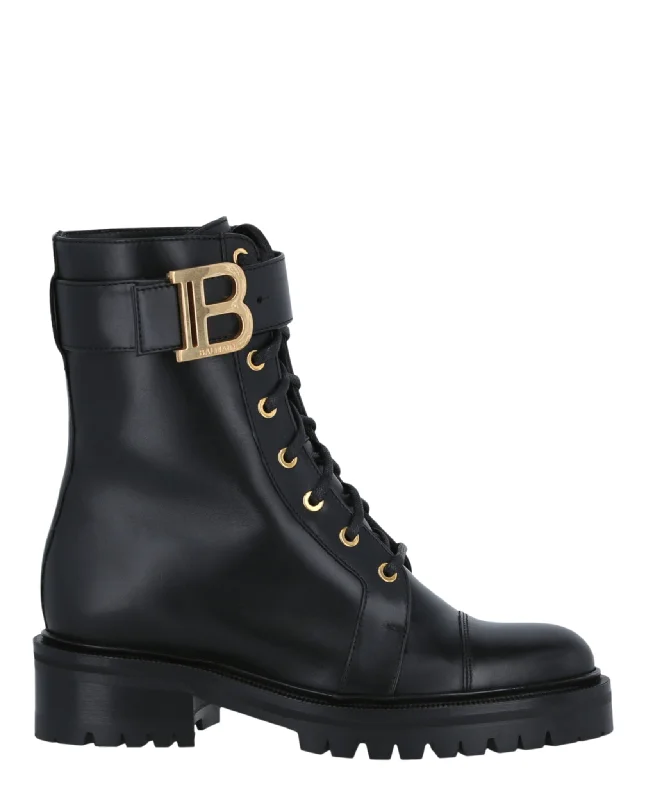 Ranger Romy Leather Combat Boots