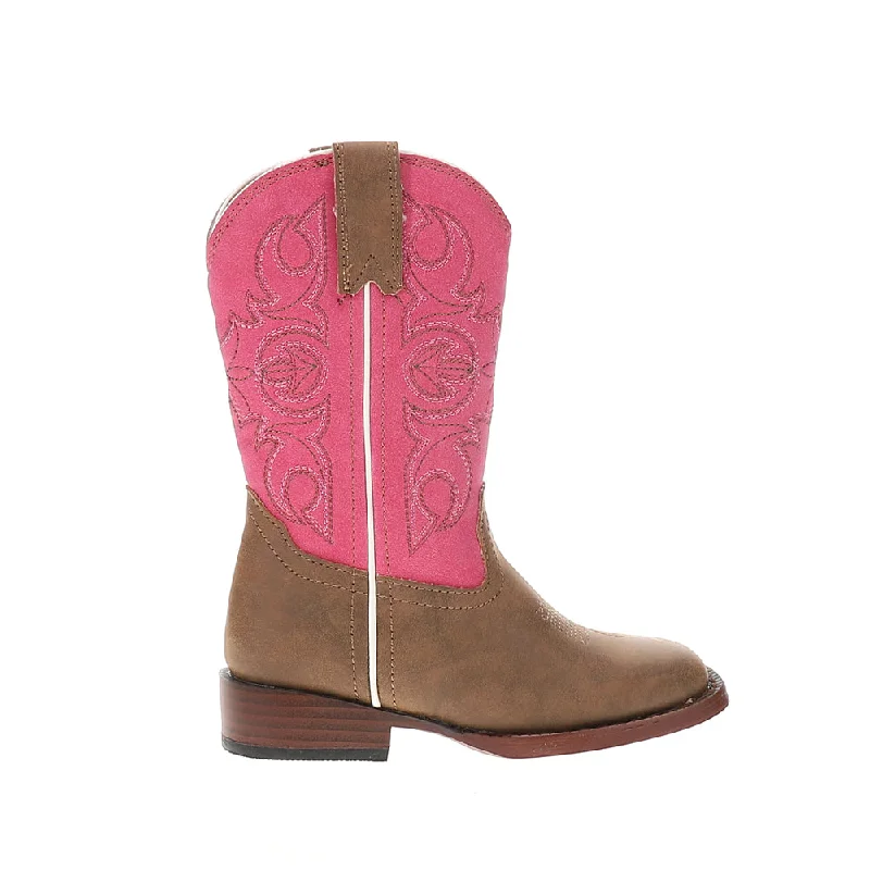 Ainsley Square Toe Cowboy Boots (Little Kid-Big Kid)