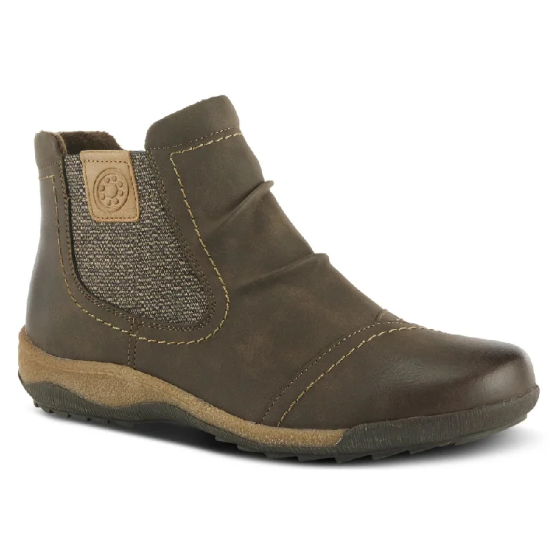 Spring Step Relife Atella Dark Brown Bootie (Women's)