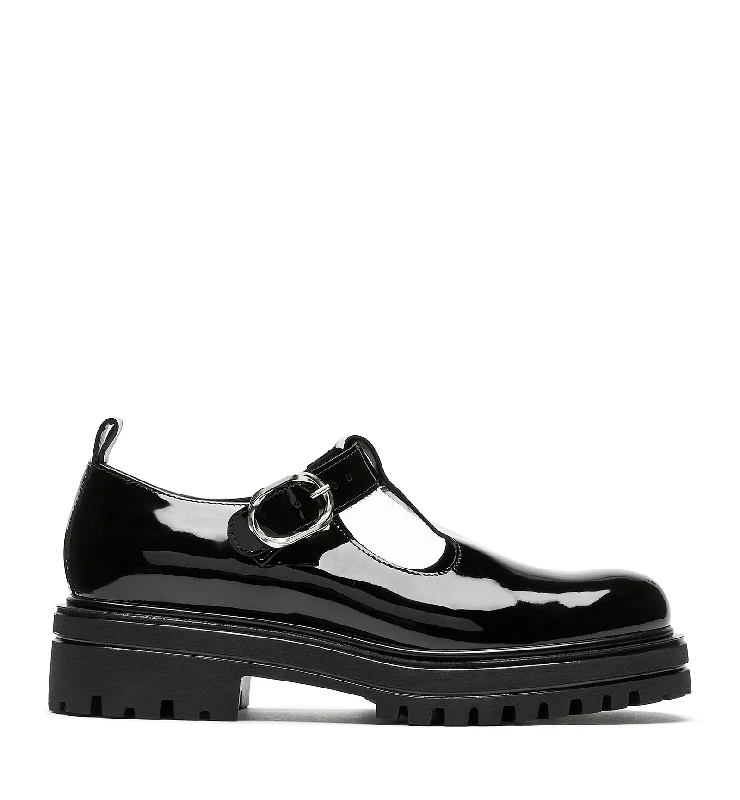 THEO MARY JANE PATENT LEATHER LOAFER