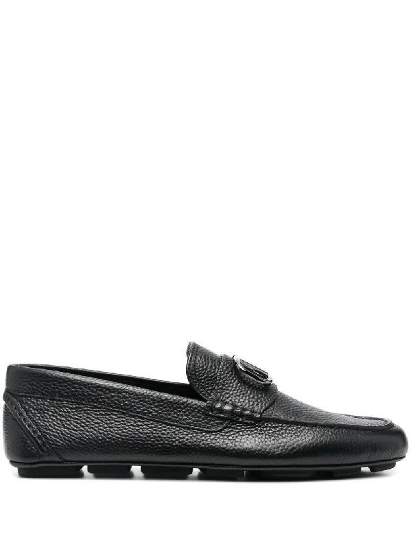 VALENTINO GARAVANI Signature Leather Loafers for Men