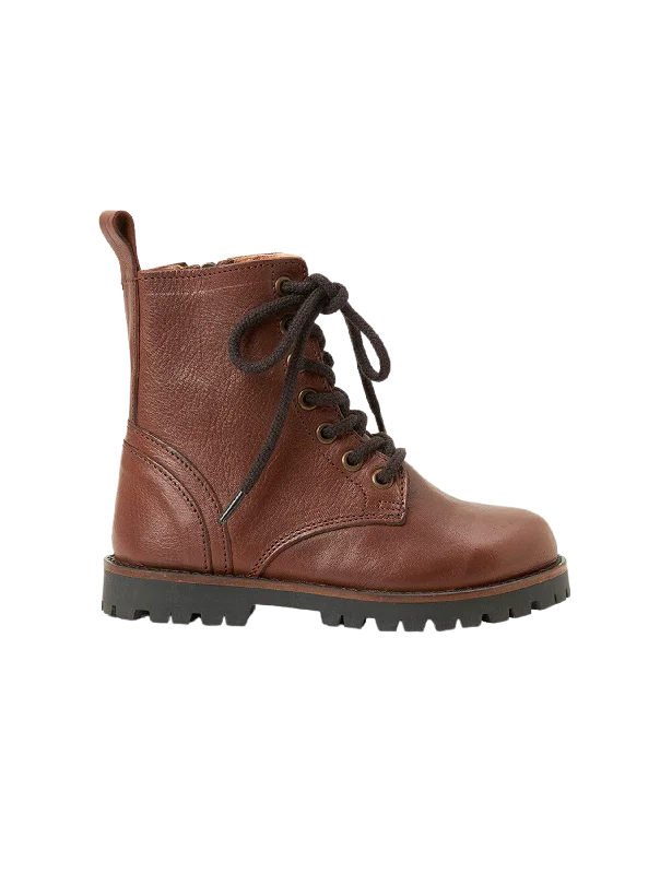 Lace-up Boot - Hazelnut