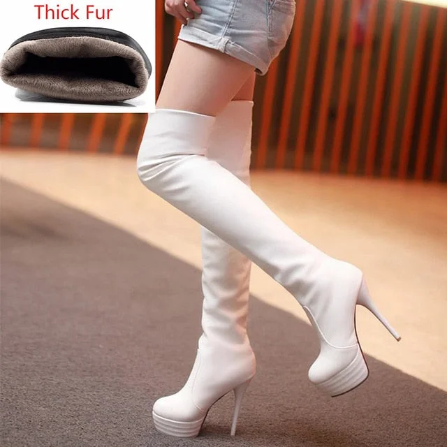 white 1 thick fur